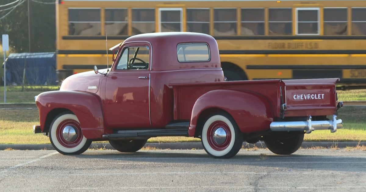 Win a classic 1952 Chevy truck for $150 and support local band students
