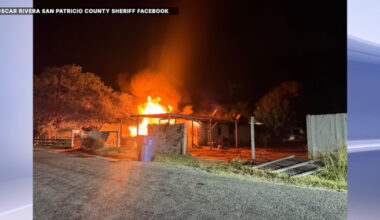 1 person hospitalized after house fire on Touchstone Road in Sinton
