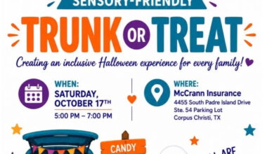 First inclusive trunk or treat for children with autism in Corpus Christi