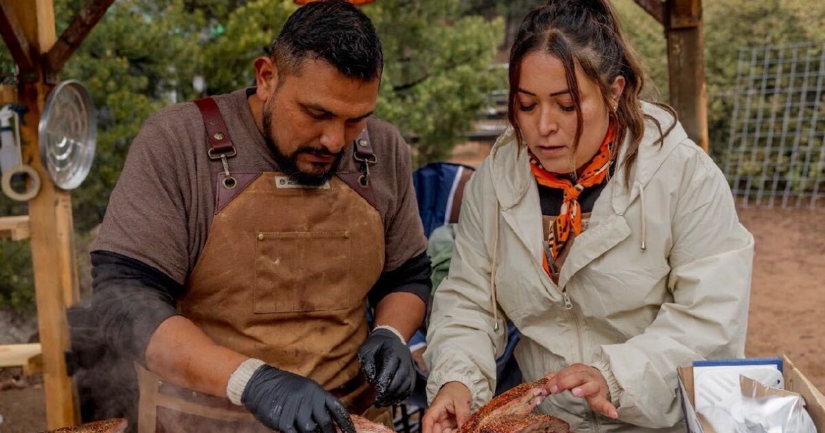 ‘Smoke and sugar’: Pitmaster and pastry chef power couple bring San Antonio flavors to Food Network