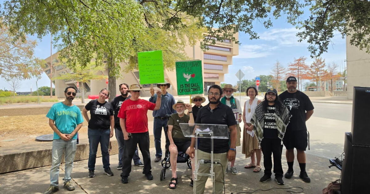 Dallas group removed from outside City Hall raises First Amendment concerns ahead of RNC convention
