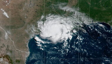 Tropical Storm Edouard could reach hurricane strength as it approaches Texas and Louisiana