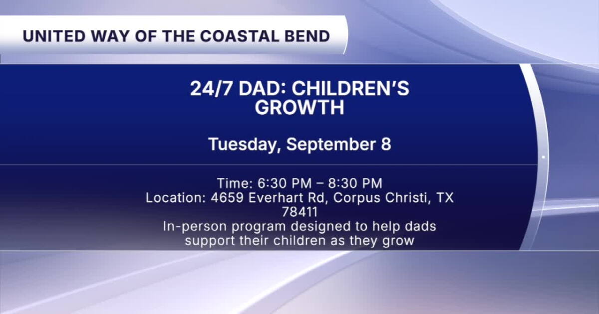 United Way of the Coastal Bend hosts free fatherhood class in Corpus Christi
