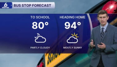 The first few days of fall bring more middle 90s and pop-up sea-breeze showers