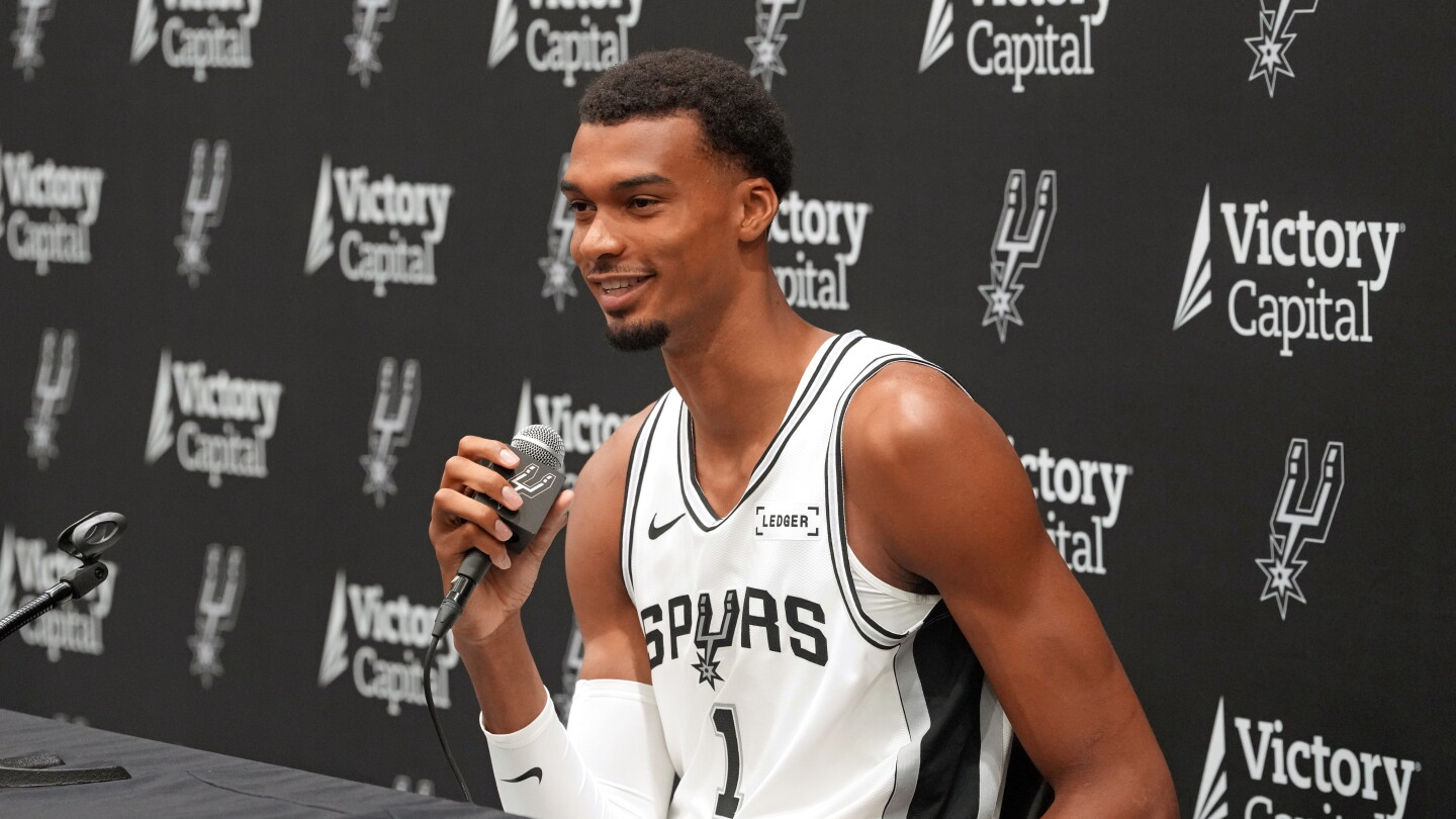 What did Victor Wembanyama say at San Antonio Spurs media day?