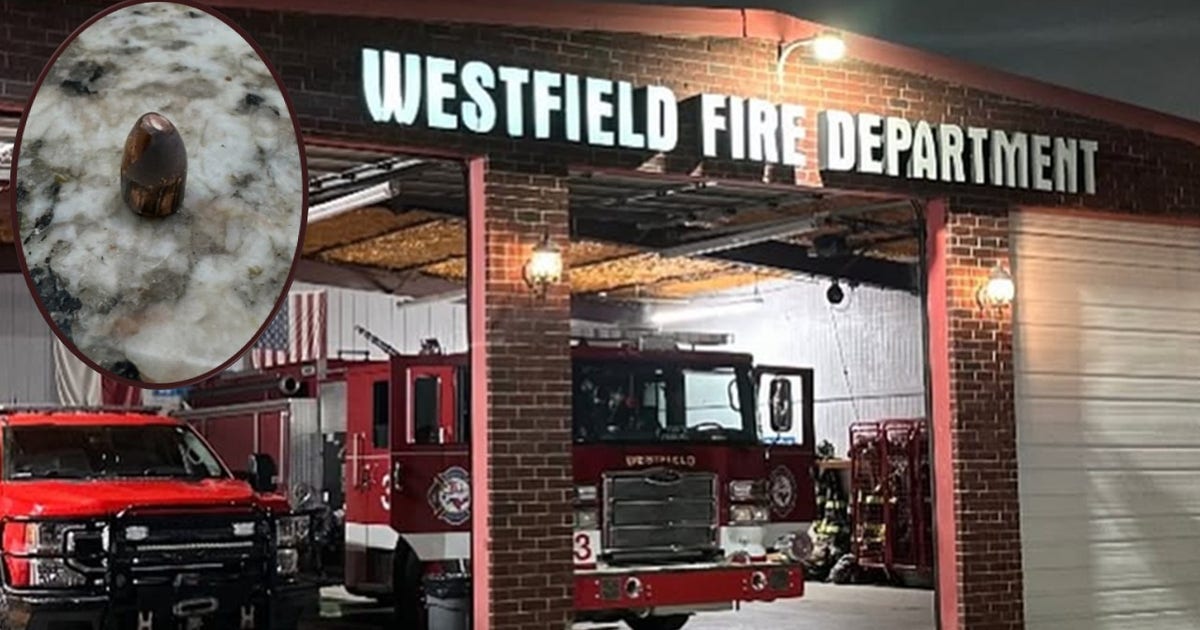 Stray bullet pierces roof of Houston-area fire station, barely missing firefighter