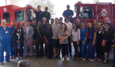 Dallas firefighters celebrate one of their own as his baby son heads home – NBC 5 Dallas-Fort Worth