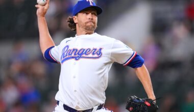 DeGrom strikes out 8, allows 1 hit in 7 shutout innings as the Rangers beat the A's 8-1