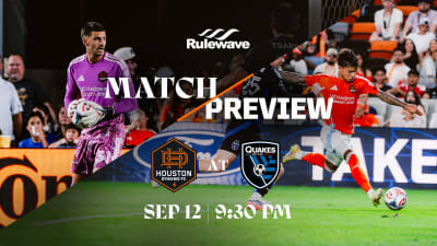 MATCH PREVIEW: Houston Dynamo FC travel west to face the San Jose Earthquakes, look to close in on Western Conference top seed