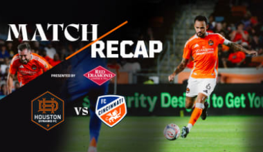 Houston Dynamo FC draw 2-2 with FC Cincinnati at Shell Energy Stadium
