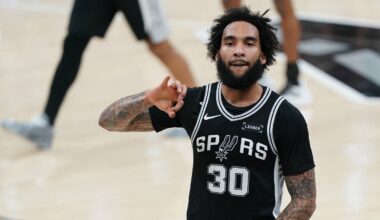How Veteran Forward Julian Champagnie Has Become 'Swiss Army Knife' for Spurs