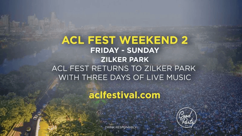 ACL Fest Weekend Two is taking over Zilker Park, bringing another weekend of live music to the Live Music Capital of the World.For something a little more mysterious, the Austin Mystical Market offers another way to get into the spooky-season spirit.