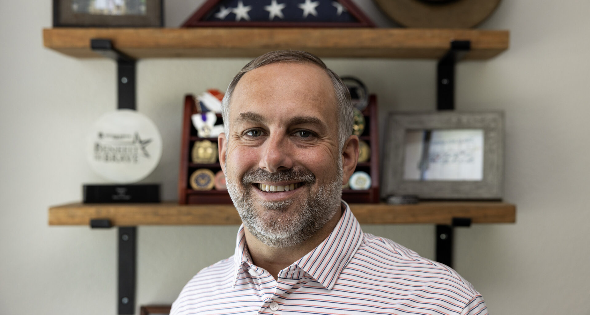 Mission of service: Shawn Morgan extends his commitment to veterans beyond military
