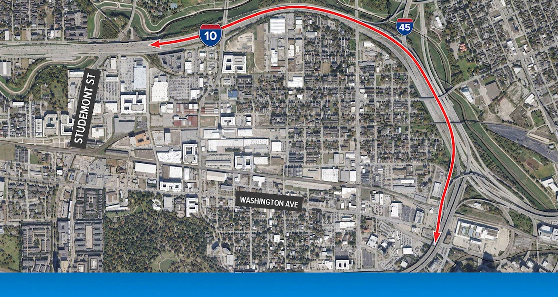 Katy Freeway HOV connector closes for years starting tonight. Here's how to get around it