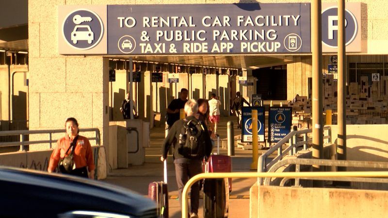 {p}AUS recommends arriving two and a half hours before a domestic flight, or three hours before an international flight. (CBS Austin/Brenna Gibbons){/p}