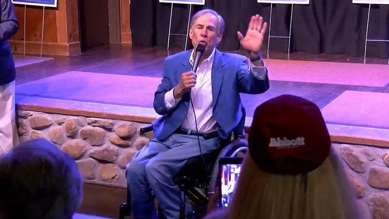 Republican Governor Greg Abbott is seeking another term, while Democratic challenger Gina Hinojosa is hoping to unseat him. (CBS Austin/Jane Page)