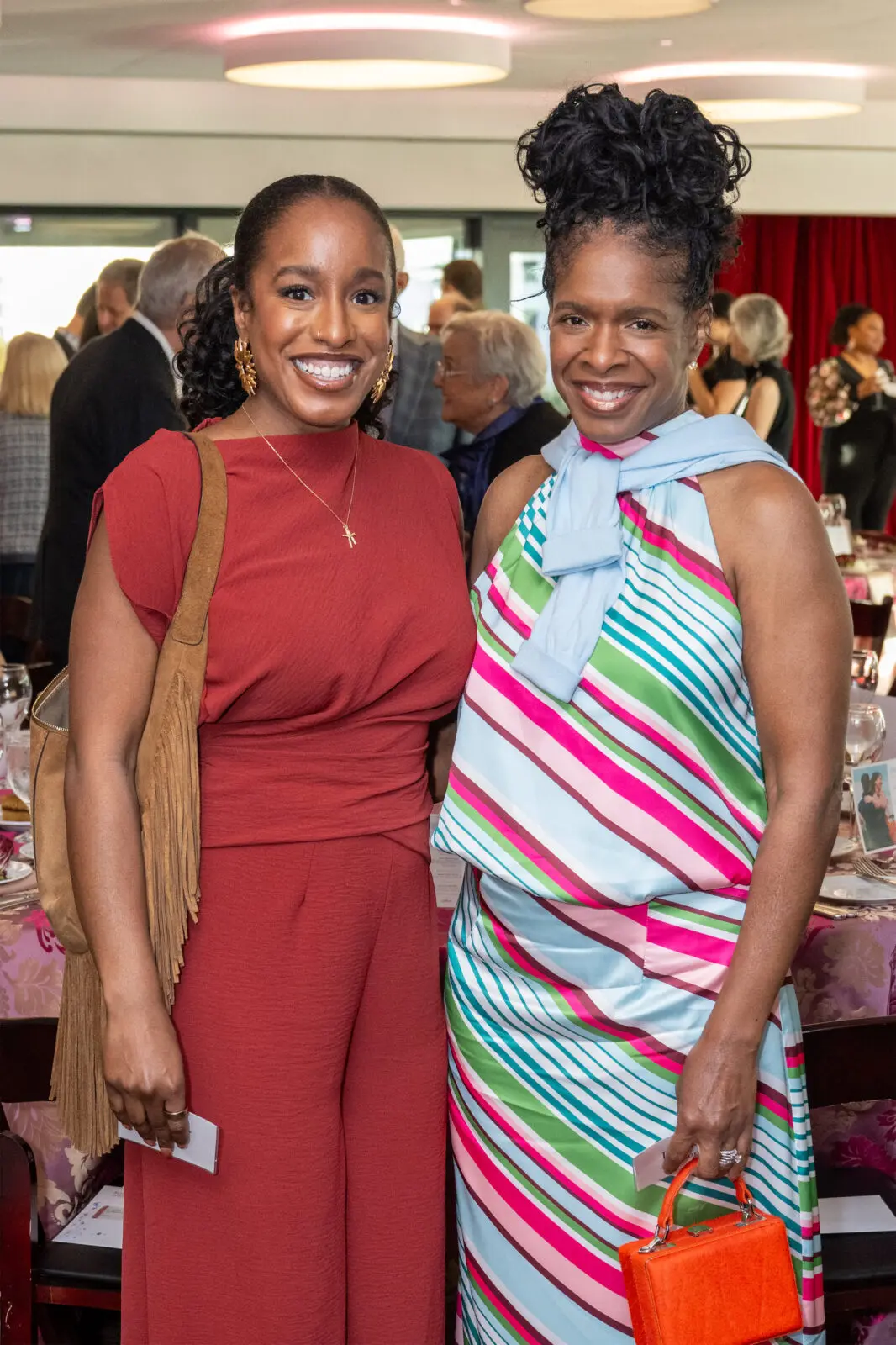 Taylor Jackson, Ivona Jackson at Alley Theatre Opening Night Dinner (Photo by Jacob Power)