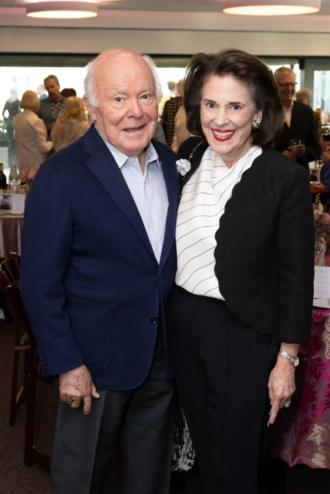 George & Lois Stark at Alley Theatre Opening Night Dinner (Photo by Jacob Power)
