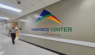 The Pikes Peak Workforce Center will remain in its first-floor suite at the El Paso County Citizens Service Center, 1675 W. Garden of the Gods Road, in its merger with the county's Economic Development Department, which also is moving to the Citizens Service Center. (Debbie Kelley, The Gazette)