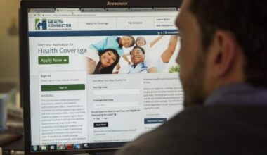 Health Connector website. (Robin Lubbock/WBUR)