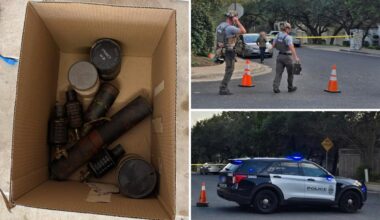 Live World War II grenades found in Texas estate sale box, safely removed by Austin police bomb squad