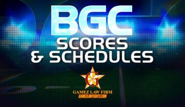 BGC Scores and Schedule: Week 6, 2026