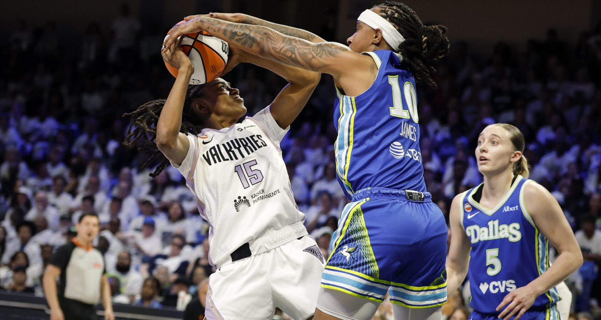 Golden State Valkyries fall in OT; series with Dallas goes to Game 3