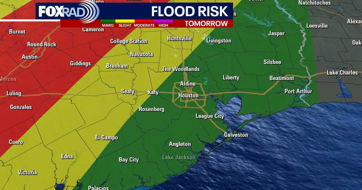 Houston weather: Rain increases Thursday through the weekend
