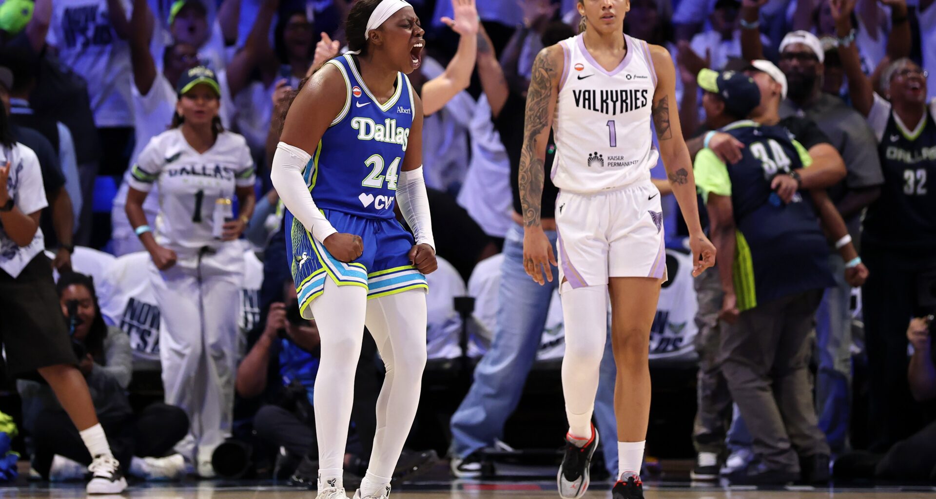 Golden State Valkyries can't stop Arike Ogunbowale in WNBA playoff classic