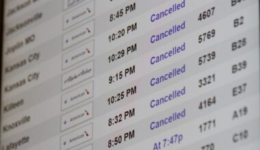 DFW Airport delays, cancellations mount in North Texas storm