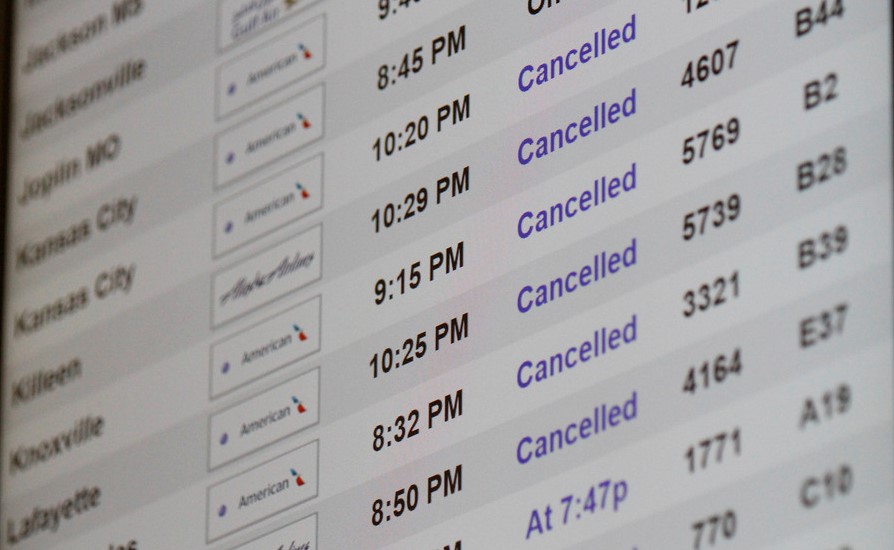 DFW Airport delays, cancellations mount in North Texas storm