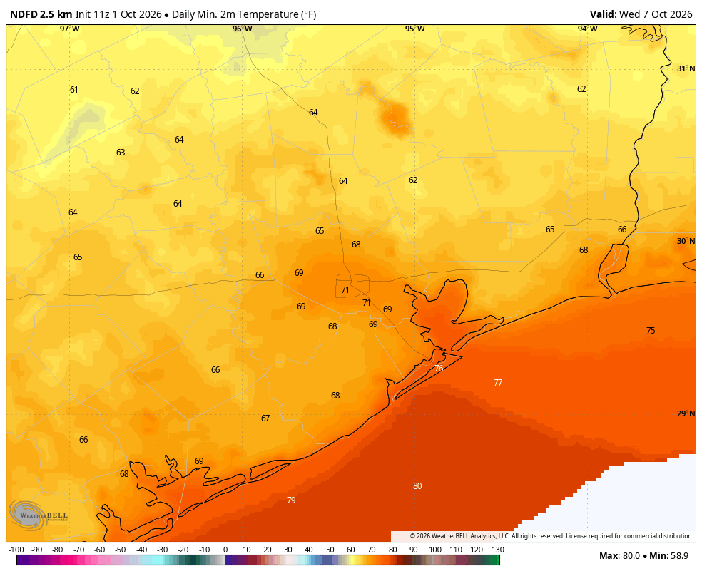Heavy rains to remain west of Houston today, but weekend still looks soggy – Space City Weather