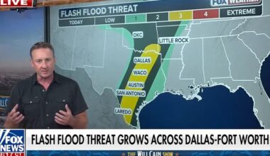 Flash flood threat grows across Dallas-Fort Worth