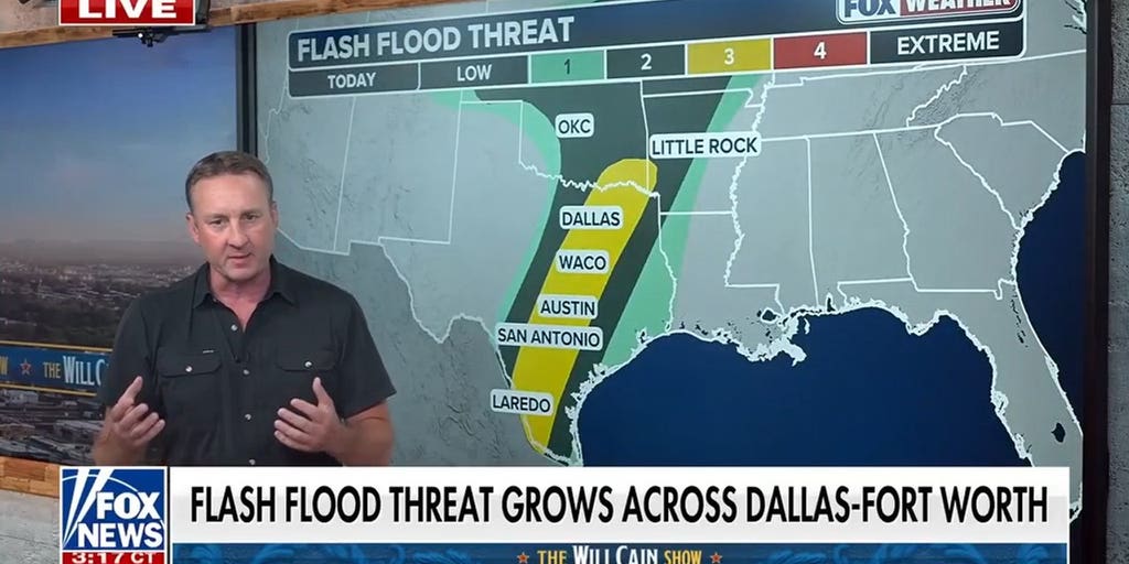 Flash flood threat grows across Dallas-Fort Worth