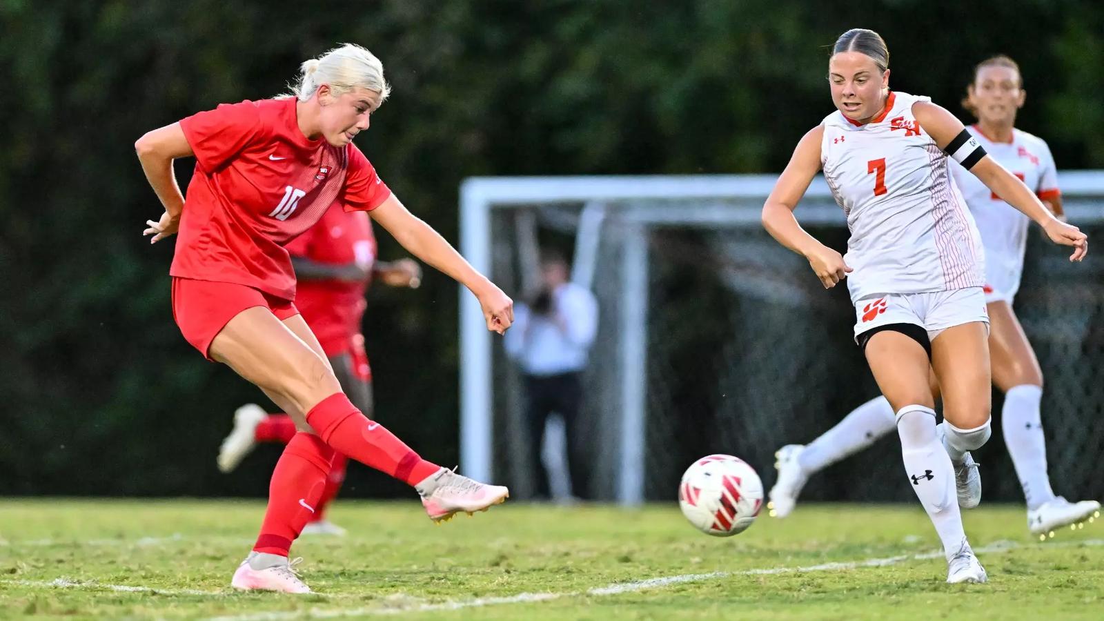 Egan Scores Twice as WKU Shuts Out Sam Houston