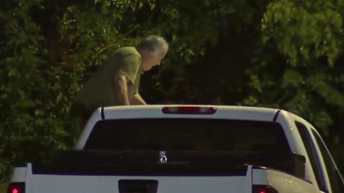WATCH: KSAT cameras capture first responders rescuing man nearly swept away by floodwaters