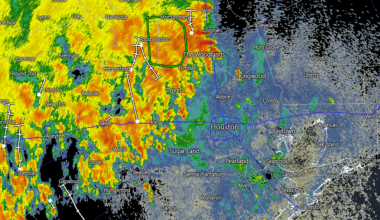 Rains near Houston on Thursday night; Stage 1 flood alert in effect for areas west of Highway 59/I-69 – Space City Weather