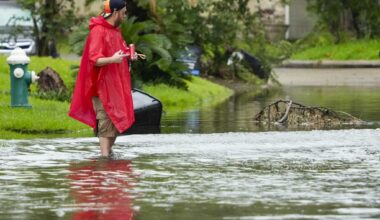 Houston street flooding: Roads at risk of high water Friday morning