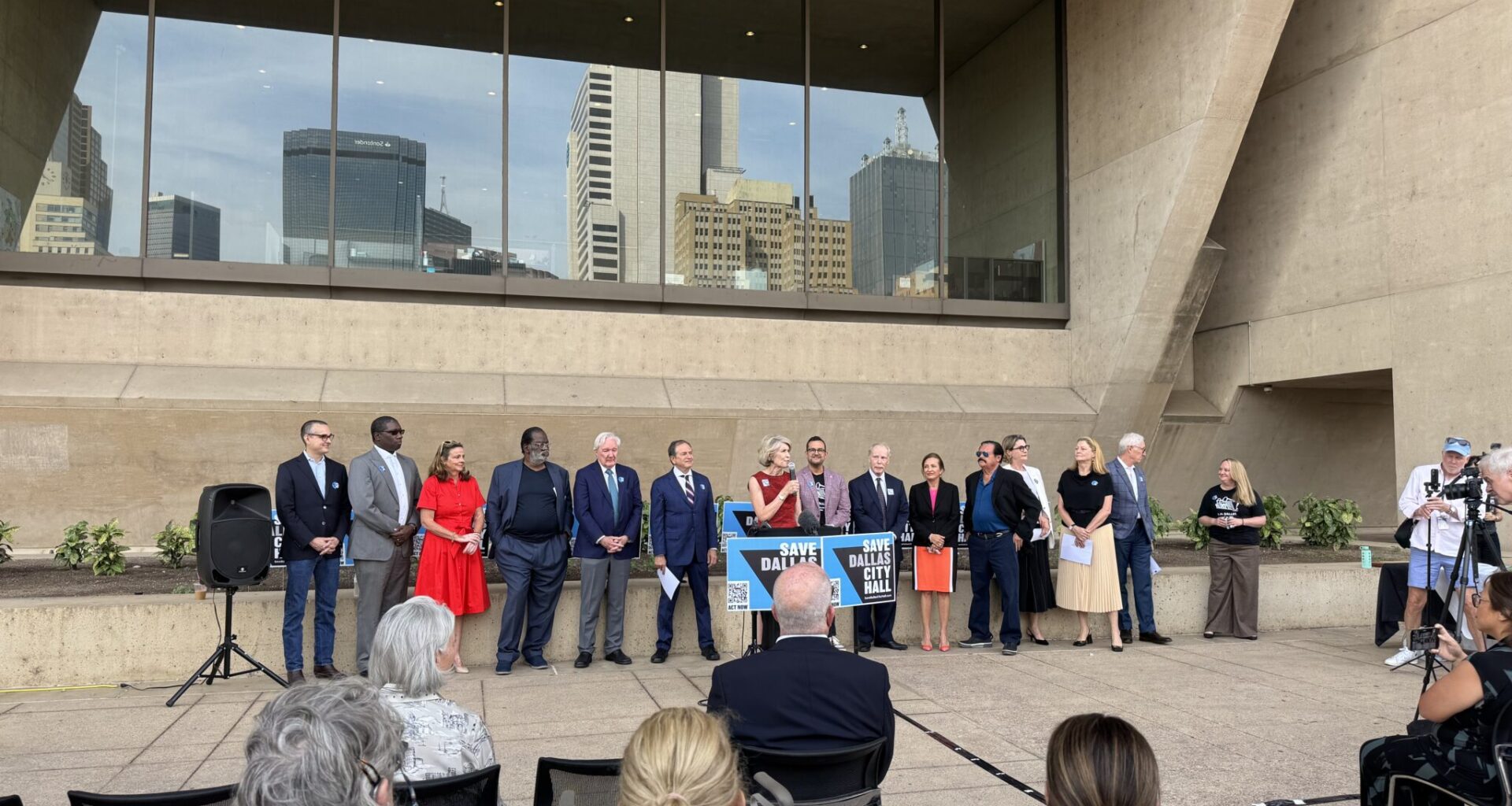 Save Dallas City Hall Coalition submits paperwork to launch citywide petition drive for charter amendment election