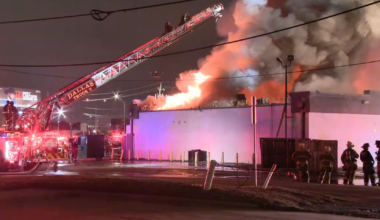 Firefighters responded to large fire at DG’s Night Club in Northwest Dallas