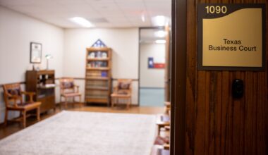 The Texas Business Court in Dallas, Thursday, Aug. 6, 2026.
