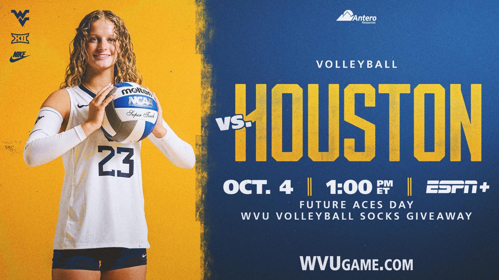 Mountaineers Welcome Houston to Morgantown for Sunday Matchup