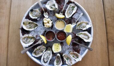 A dozen oysters at the Hudson House restaurant in Dallas, Sunday, July 30, 2017.