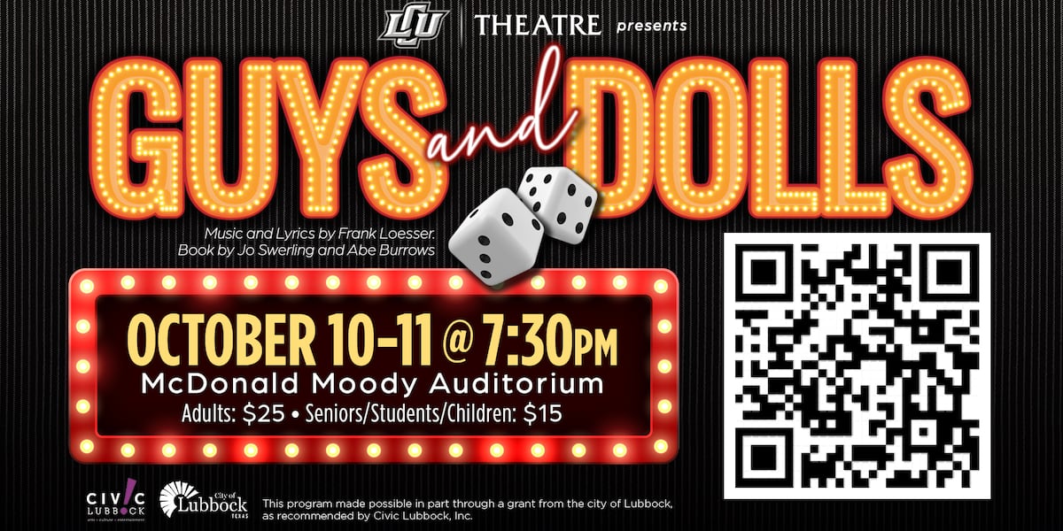 Noon Notebook: LCU Theatre presents ‘Guys and Dolls’