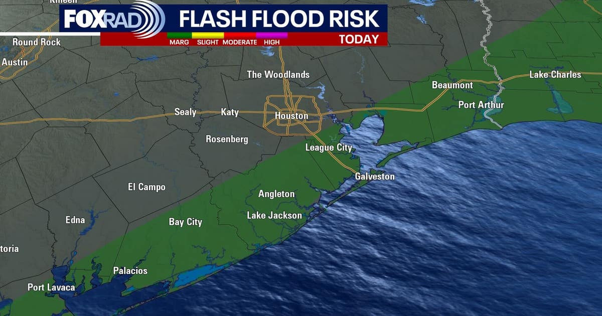 Houston weather: Heavy Sunday downpours bring flood threat before cooler, drier air arrives midweek