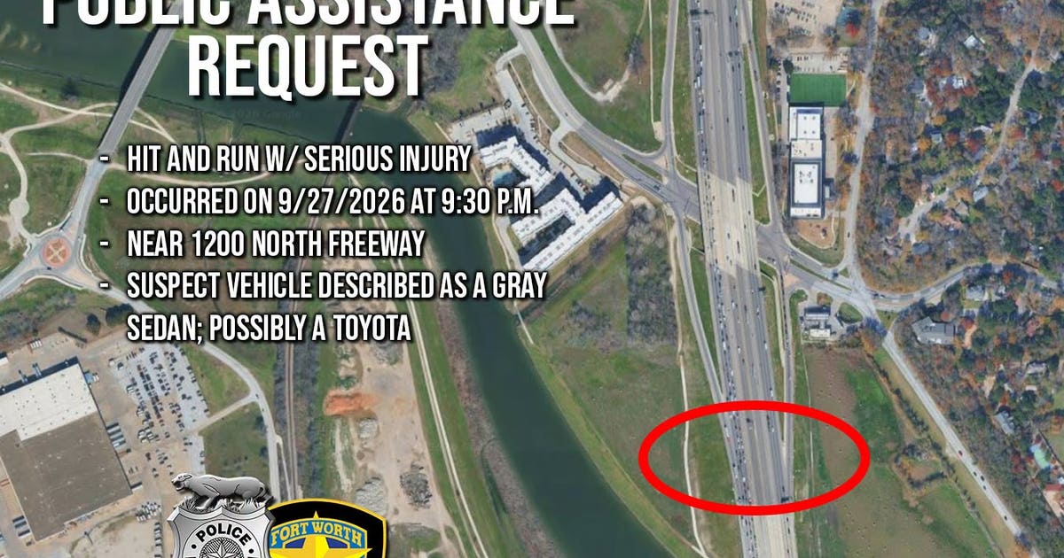 Fort Worth I-35W hit-and-run leaves motorcyclist injured