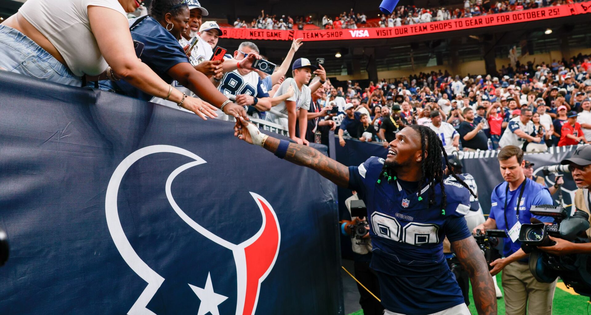 CeeDee Lamb blasts off in Houston, proving his QB right in the process