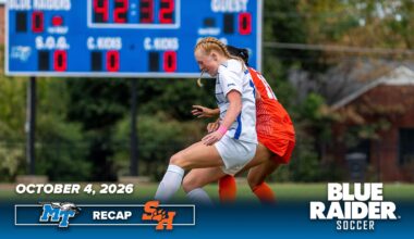 Late Carroll goal earns Women’s Soccer draw against Sam Houston, 2-2