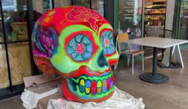 Local artists honor Día de los Muertos tradition with calavera exhibit at Pearl