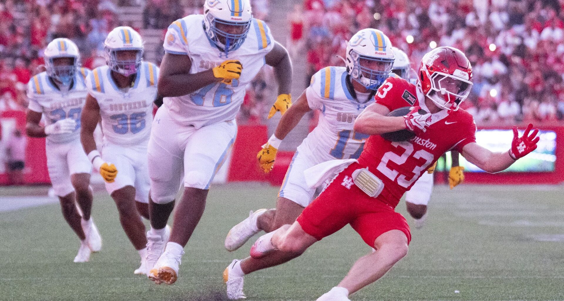 UH football: Running back John Hebert lost for season with leg injury